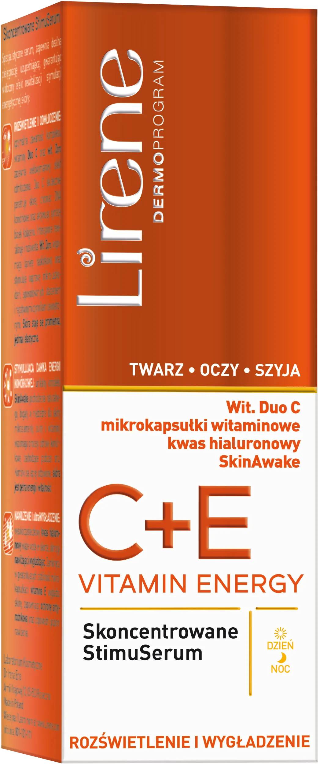 Lirene C+E VITAMIN ENERGY skoncentrowane StimuSerum, 30 ml