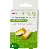 AudioMax High Protection Dr.Max, piankowe zatyczki do uszu, 6 sztuk