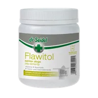 dr Seidel Flawitol Preparat witaminowo-mineralny dla psów seniorów, 400 g