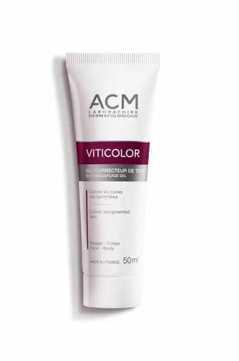 ACM Vitix, żel barwiący do skóry z plamami depigmentacyjnymi, 50ml