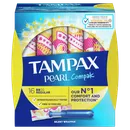 Tampax Compak Pearl Regular tampony z aplikatorem, 16 szt.
