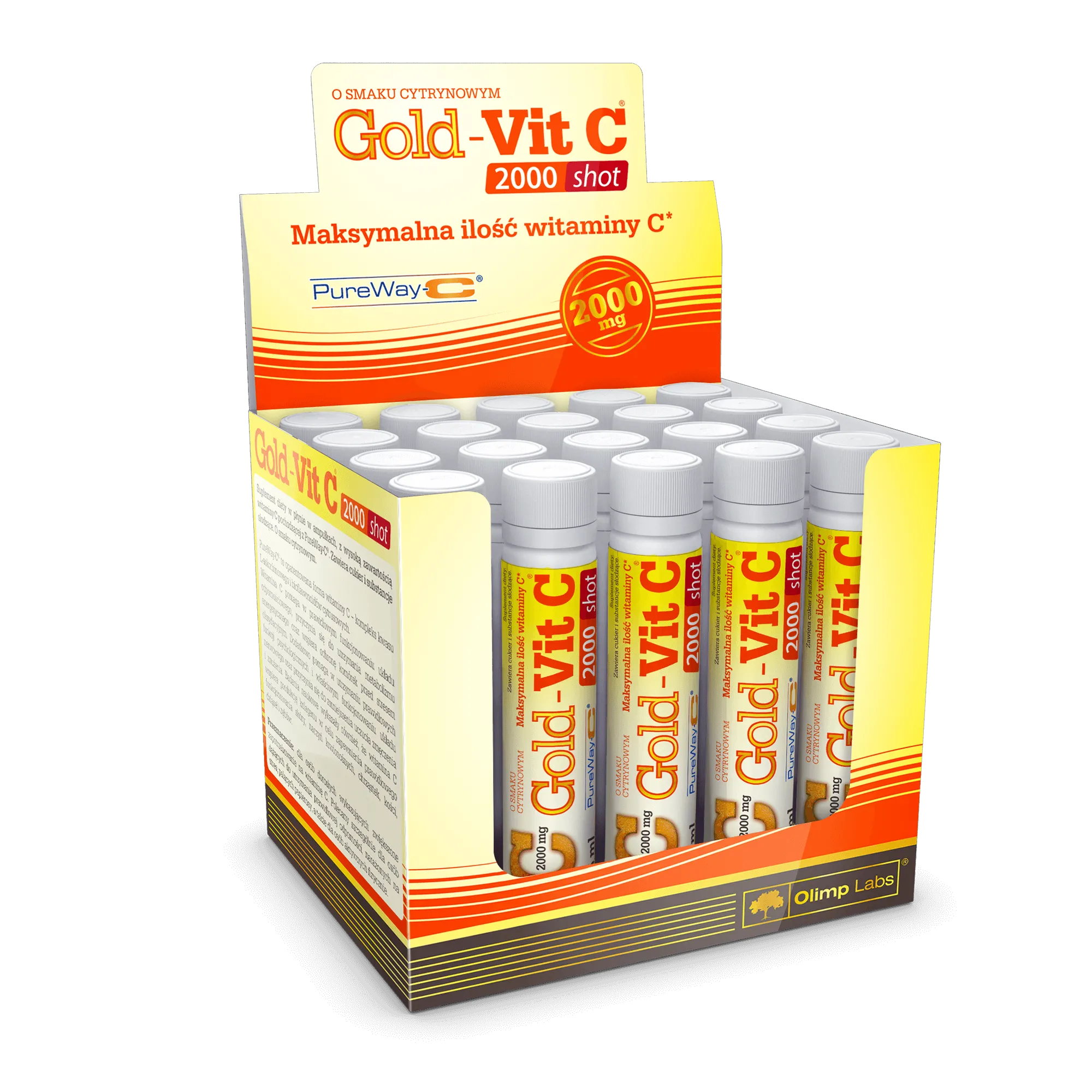 Olimp Gold-Vit C 2000 Shot, suplement diety, 25 ml