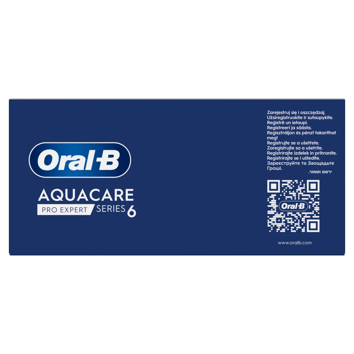 Oral-B AquaCare 6 Pro-Expert Irygator do zębów, 1 szt. 