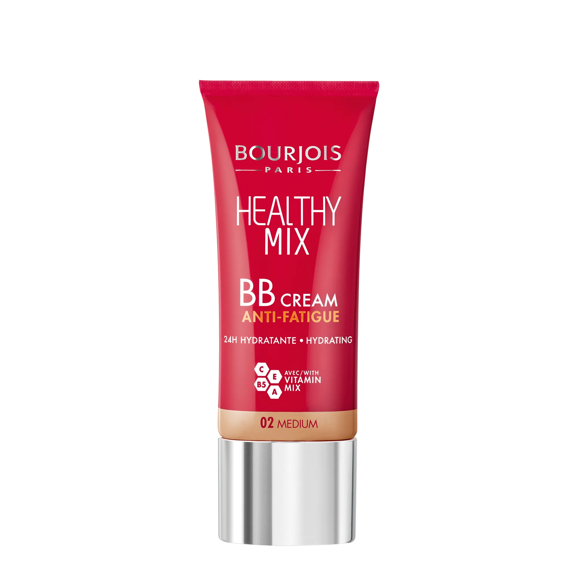 Bourjois Healthy Mix BB Cream Lekki Krem BB do twarzy 02 Medium, 30 ml