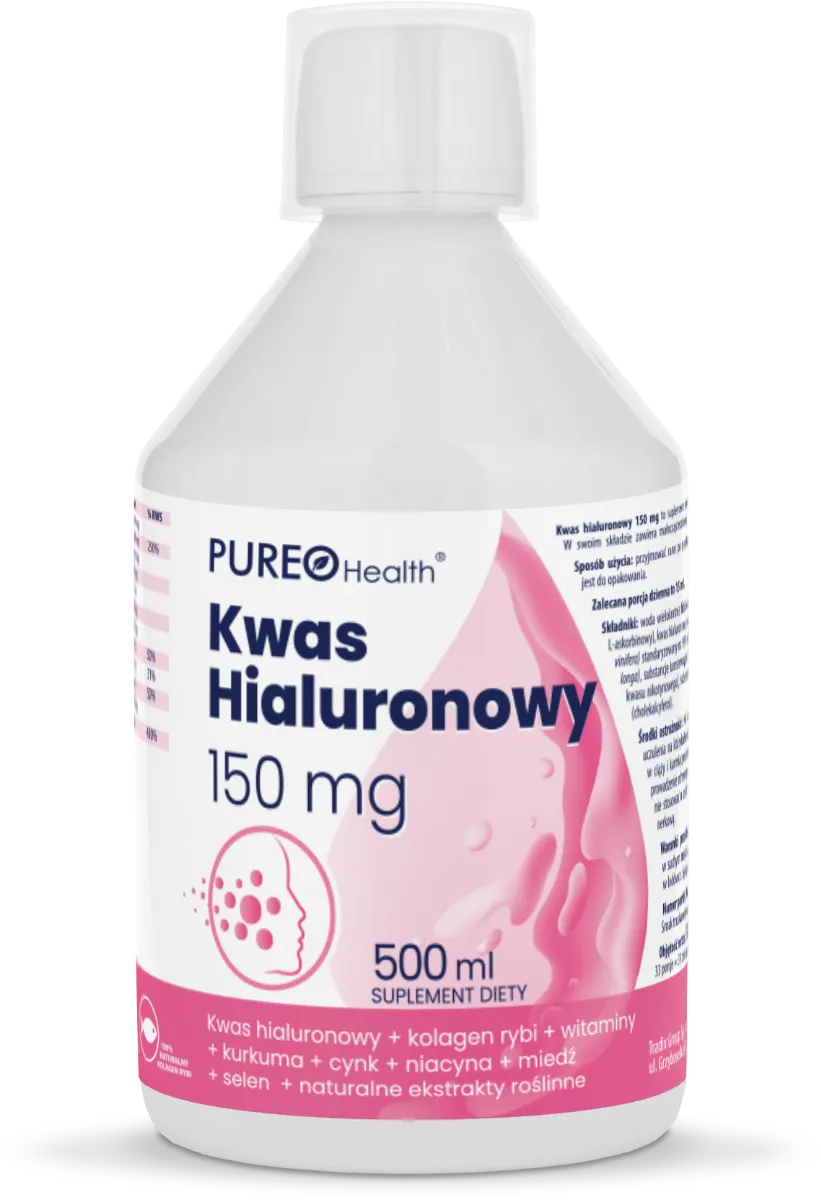 Pureo Health kwas hialuronowy 150 mg, 500 ml