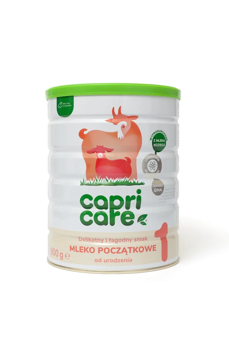 Capricare 1, mleko początkowe oparte na mleku kozim, 800 g