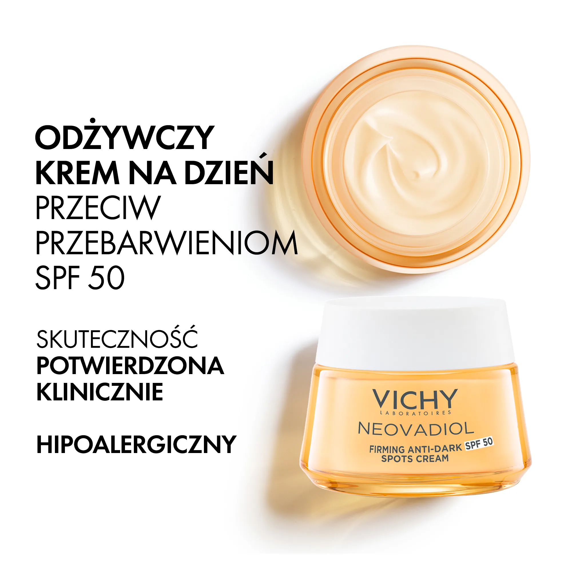 Vichy Neovadiol Krem do twarzy po menopauzie przeciw przebarwieniom, 50 ml 