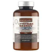 Singularis Superior Cytrynian Magnezu Powder 100% Pure, suplement diety, poroszek 250 g