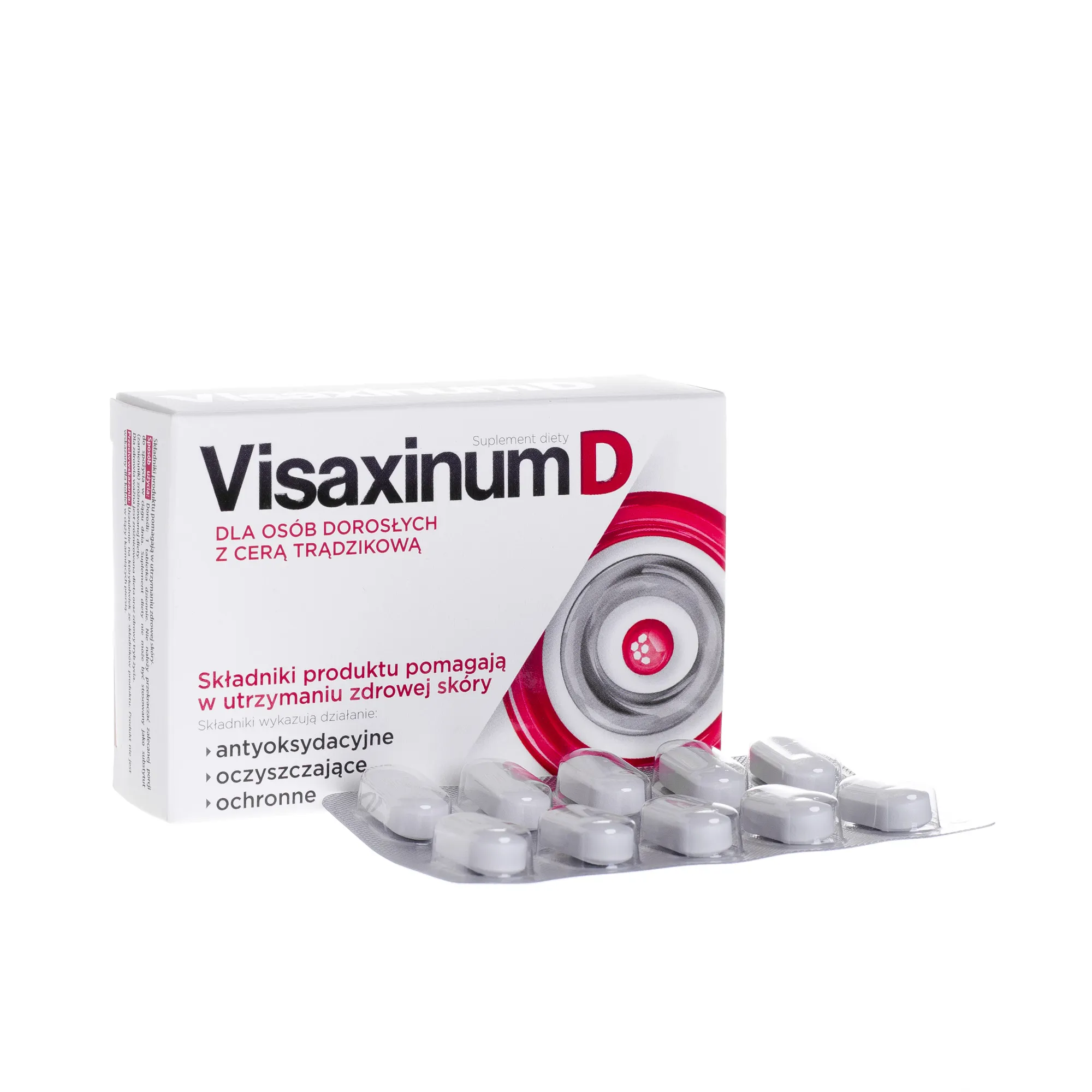 VISAXINUM D dla osób dorosłych tabletki, 30 szt.