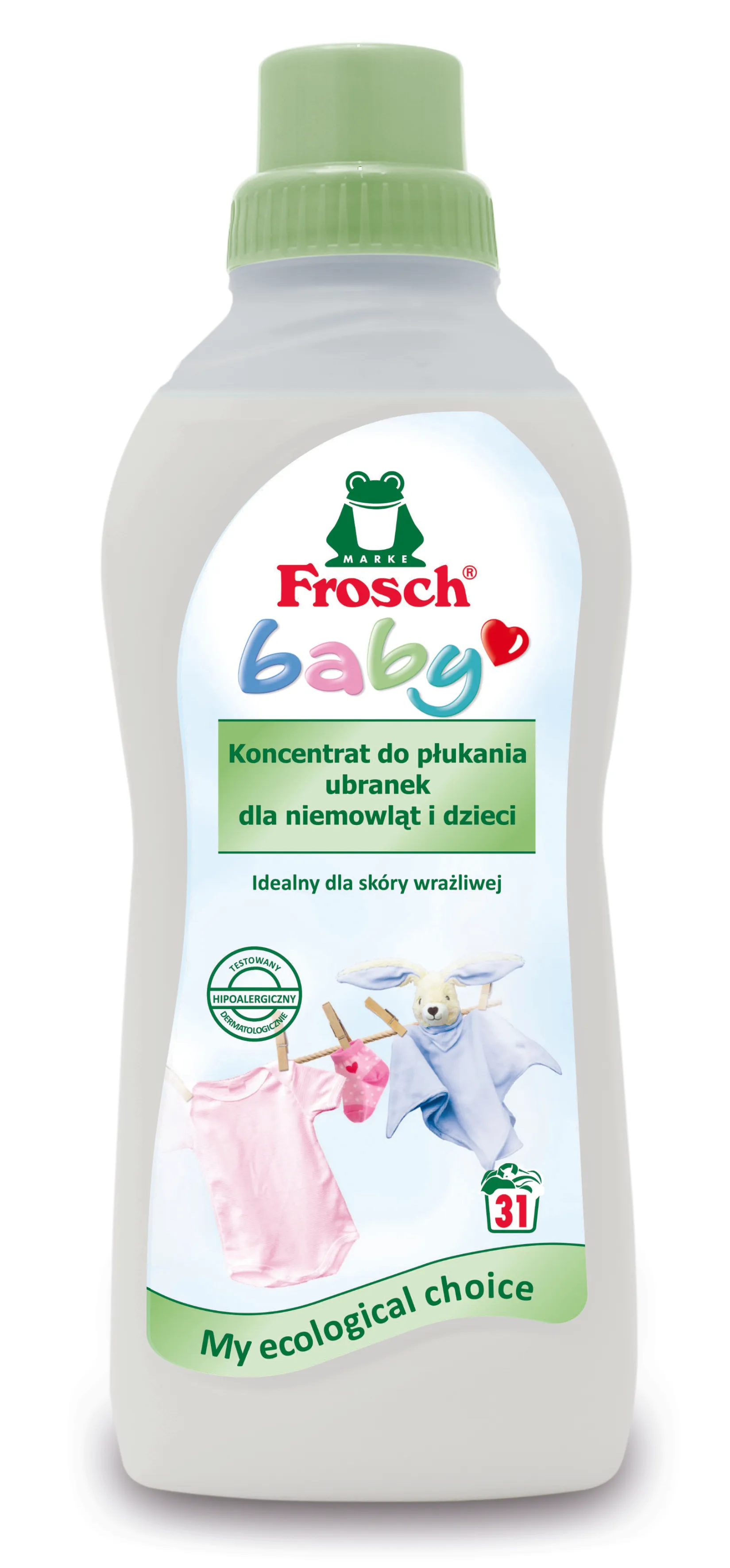 Frosch Baby koncentrat do płukania tkanin, 750 ml