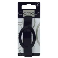 Glamour automatyczna spinka do włosów, czarna, 1 szt.