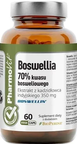 Pharmovit Boswellia 70% kwasu bosweliowego, suplement diety, 60 kapsułek