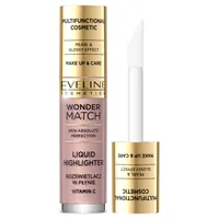 Eveline Cosmetics Wonder Match płynny rozświetlacz do twarzy 01, 4,5 ml
