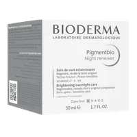 Bioderma Pigmentbio Night Renewer, rozjaśniający krem na noc redukujący przebarwienia, 50 ml