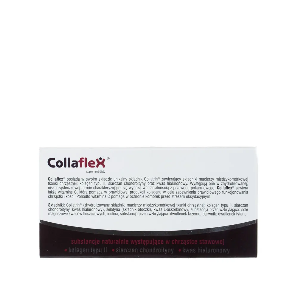 Collaflex, suplement diety wspomagający działanie chrząstki i kości, 120 kaps. 