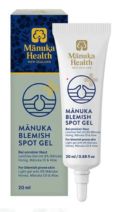 Manuka Health żel punktowy na niedoskonałości skóry z miodem Manuka, 20 ml