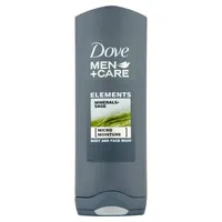 Dove Men+Care Elements Minerals + Sage nawilżający żel pod prysznic dla mężczyzn do mycia ciała i twarzy, 250 ml