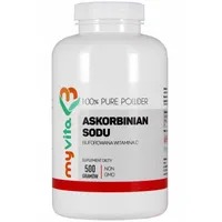 MyVita Askorbinian Sodu (buforowana witamina C), suplement diety, proszek, 500g