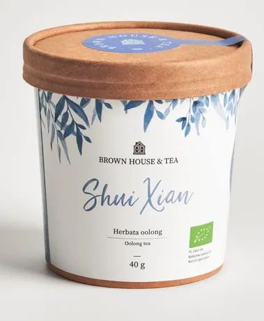 Brown House & Tea White poeny Biała herbata liściasta, 30 g
