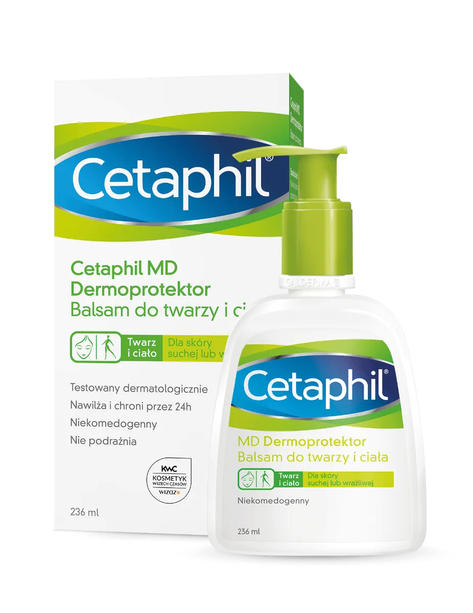 Cetaphil MD dermoprotektor, balsam nawilżający do twarzy i ciała , 236 ml