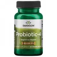 Swanson Probiotic -4, suplement diety, 60 kapsułek