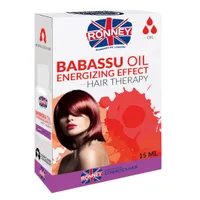RONNEY Babassu Oil energetyzujący olejek do włosów farbowanych i matowych, 15 ml