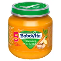 BoboVita zupa jarzynowa z kurczakiem po 4 miesiącu, 125 g