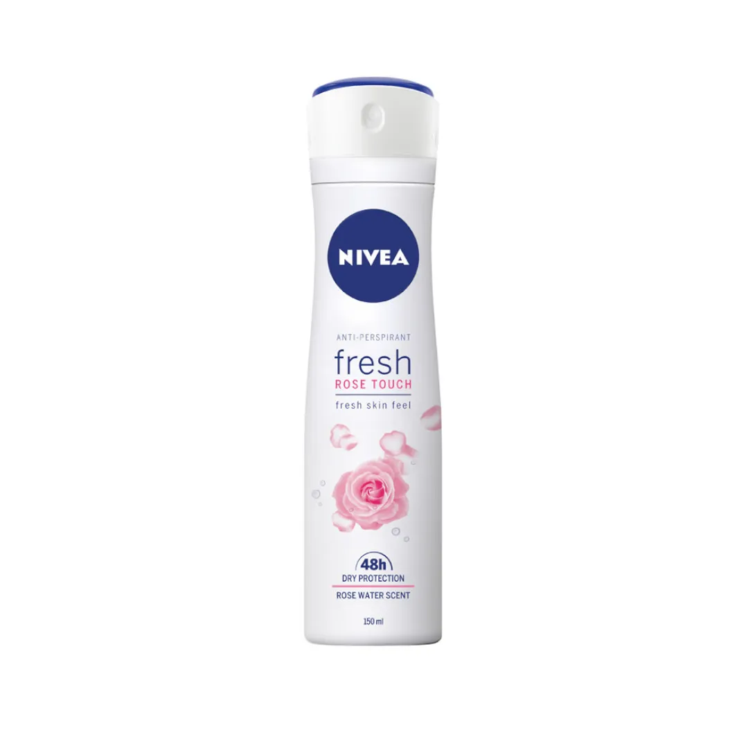 Nivea Rose Touch antyperspirant w spray`u, 150 ml