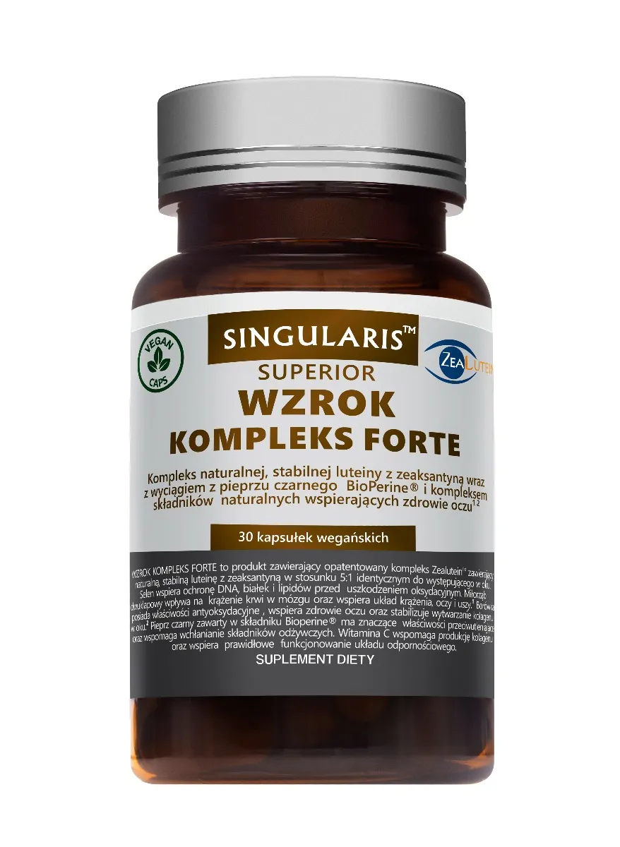 Singularis Superior Wzrok Kompleks Forte+Luteina, suplement diety, 30 kapsułek`