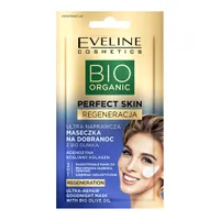 Eveline Cosmetics BIO Organic Perfect Skin ultra naprawcza maseczka na dobranoc z BIO oliwką, 8 ml