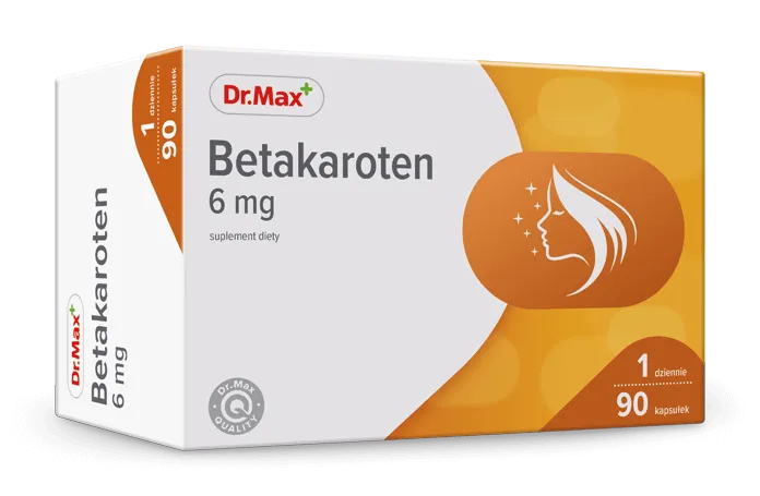 Betakaroten Dr.Max, suplement diety, 90 kapsułek