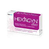 Hexagyn Duo - Globulki dopochwowe, 10 szt. globulek po 2 g każda