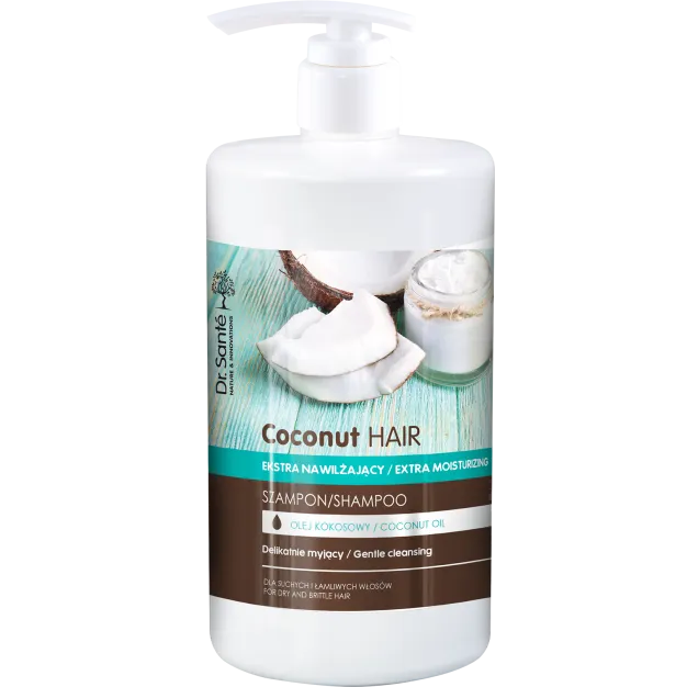 Dr. Santé Coconut Hair Ekstra nawilżający Szampon do włosów, 1000 ml