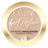 Eveline Cosmetics Feel the Glow! Rozświetlacz nr 02 Beach Glow, 4,2 g