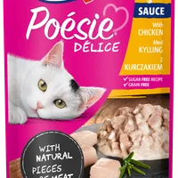 Vitakraft Poésie Délice saszetka z kurczakiem dla kotów, 85 g
