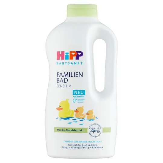 HiPP Babysanft Płyn do kąpieli dla całej rodziny od 1. dnia życia, 1000 ml