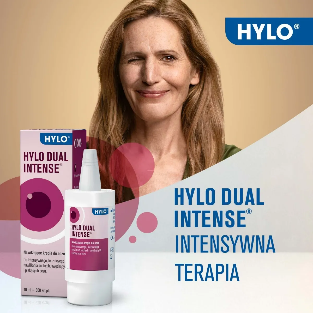 Hylo-Dual Intense, krople do oczu, 10 ml 