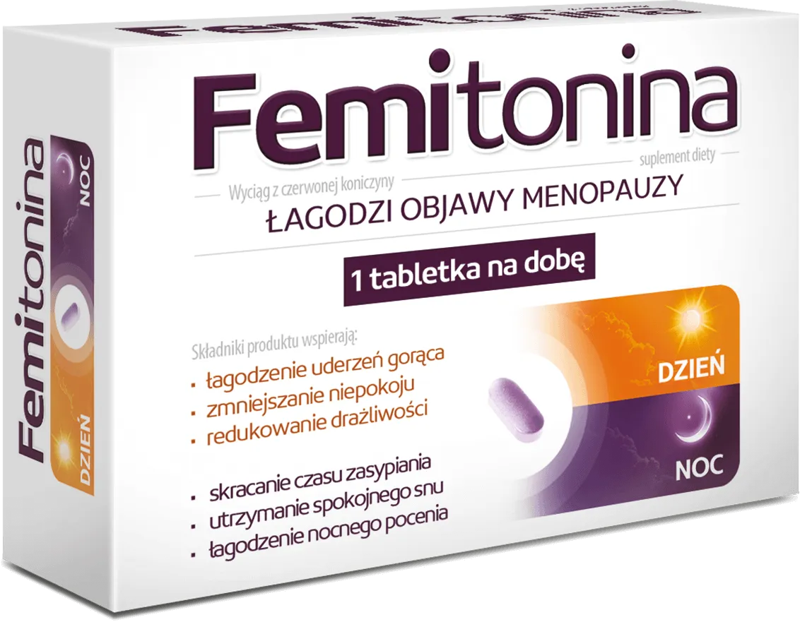 Femitonina, suplement diety, 30 tabletek