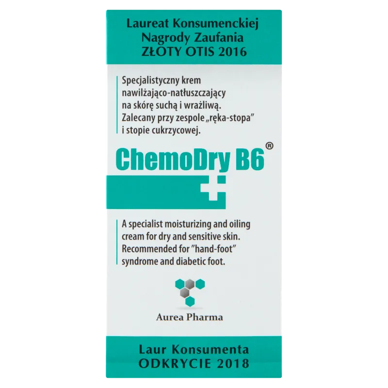 ChemoDry B6 krem nawilżająco - natłuszczający, 50 ml