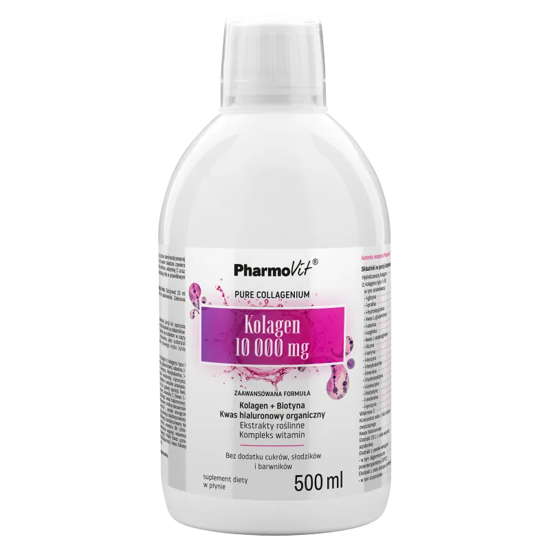 Kolagen 10000 mg Pharmovit, suplement diety, 500 ml
