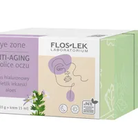 Floslek Anti-Aging okolice oczu zestaw kosmetyków dla kobiet, 10 ml + 15 ml