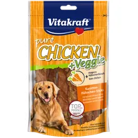 Vitakraft Pure Chicken + Veggie przysmak z kurczakiem i marchewką dla psa, 80 g