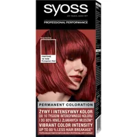 Syoss Permanent Coloration Inspired by Pantone trwale koloryzująca farba do włosów 5-72 Czerwień Pompei, 1 szt.