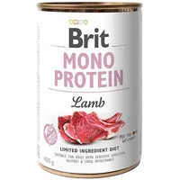 Brit Mono Protein Adult Lamb Mokra karma z jagnięciną dla psa, 400 g