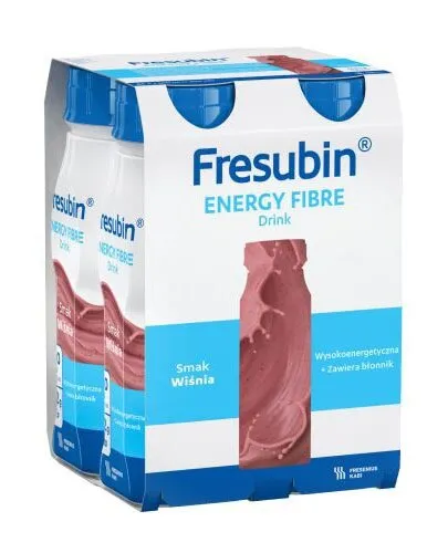 Fresubin Energy Drink, wiśnia, 4x200 ml Data ważności 30.06.2024