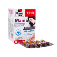 Doppelherz Aktiv Mama Premium, suplement diety, 60 kapsułek