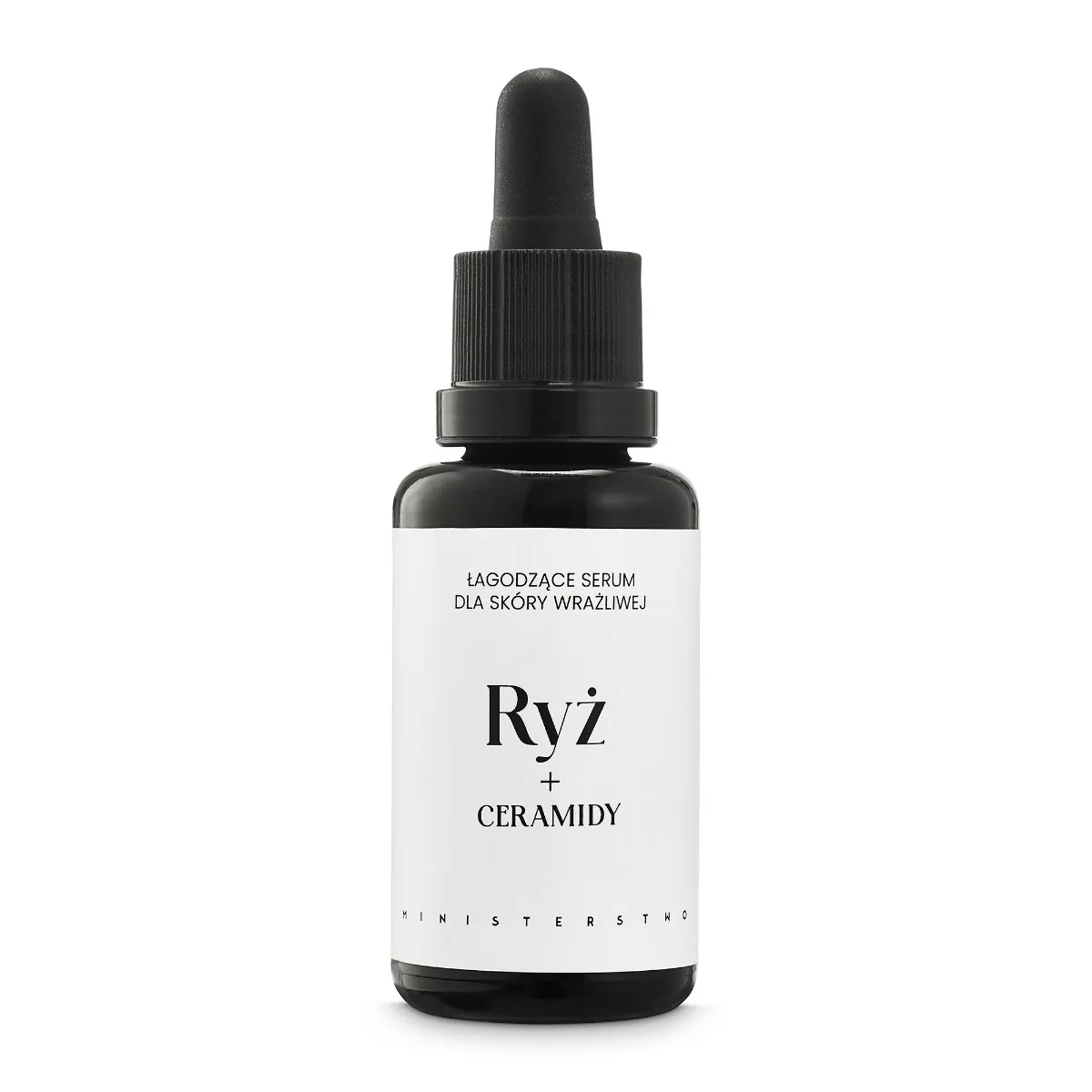 Ministerstwo Dobrego Mydła, Ryż + ceramidy - łagodzące serum do twarzy, 30 ml Data ważności 20.06.2024