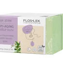 Floslek Anti-Aging okolice oczu zestaw kosmetyków dla kobiet, 10 ml + 15 ml