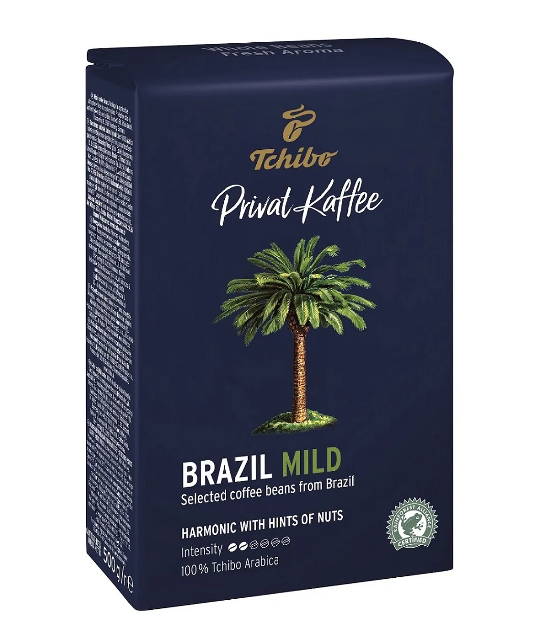 Tchibo Privat Kaffee Brazil Mild Kawa palona ziarnista, 500 g