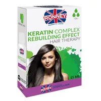 RONNEY Keratin Complex odbudowujący olejek do włosów, 15 ml